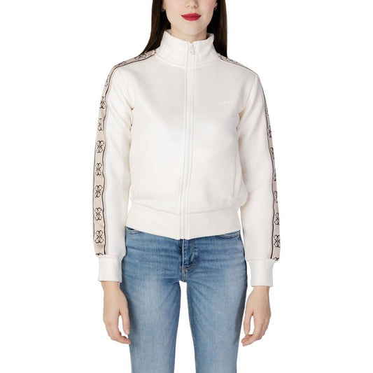 Guess Active White Cotton Sweater Guess Active Light Gray