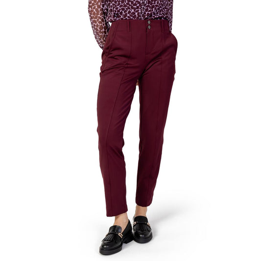 Street One Bordeaux Polyester Jeans & Pant Street One Black