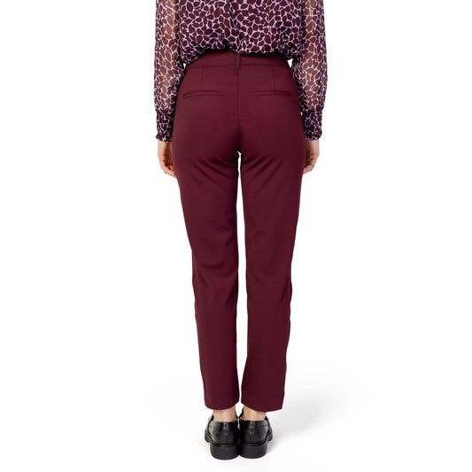 Street One Bordeaux Polyester Jeans & Pant Street One Dark Slate Gray