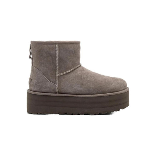UGG Gray Suede Leather Boot