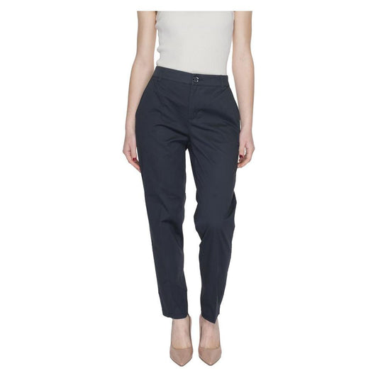 Street One Gray Cotton Jeans & Pant Street One Light Gray