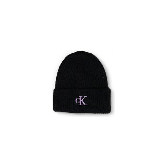 Calvin Klein Purple Acrylic Hat Calvin Klein Light Gray