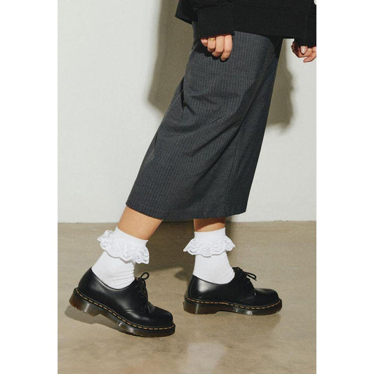 Dr. Martens White Polyester Tights & Sock Dr. Martens Gray
