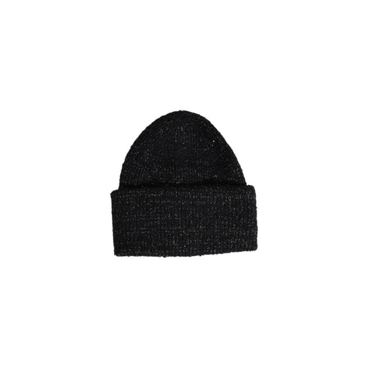 Pieces Black Recycled Polyester Hat Pieces Black