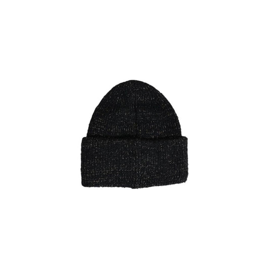 Pieces Black Recycled Polyester Hat Pieces Black