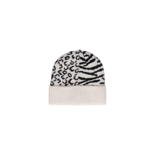 Only White Acrylic Hat Only Light Gray