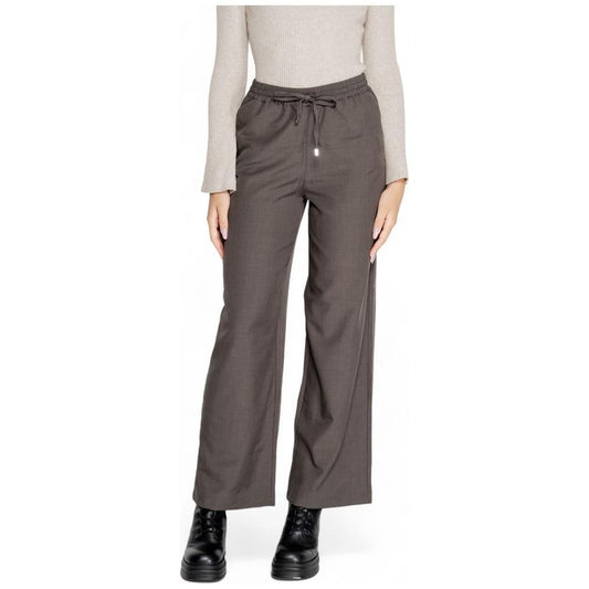 Only Gray Polyester Jeans & Pant Only Dim Gray