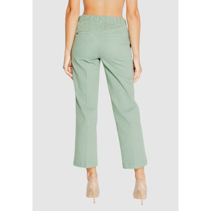 Street One Turquoise Cotton Chino Pants