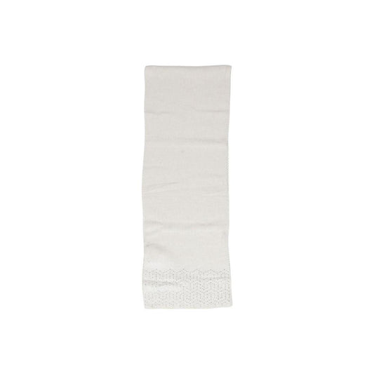 Pieces Beige Polyester Scarf Pieces Light Gray