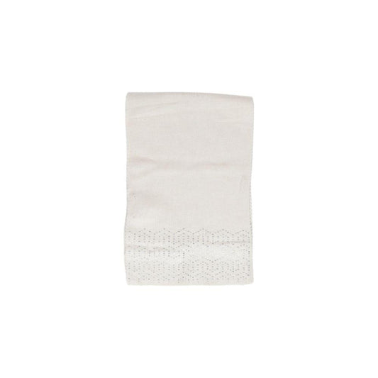 Pieces Beige Polyester Scarf Pieces Light Gray