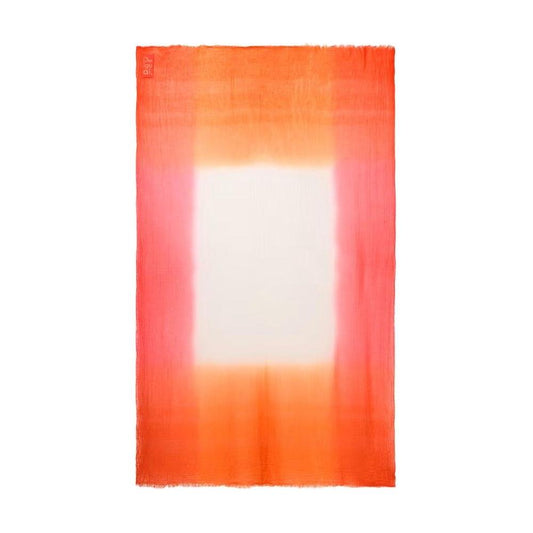 Desigual Orange Polyester Scarf Desigual Coral