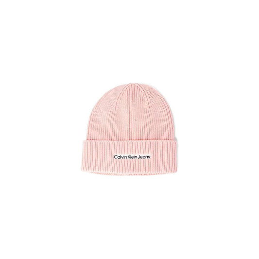 Calvin Klein Jeans Multicolor Cotton Hat Calvin Klein Jeans Pink