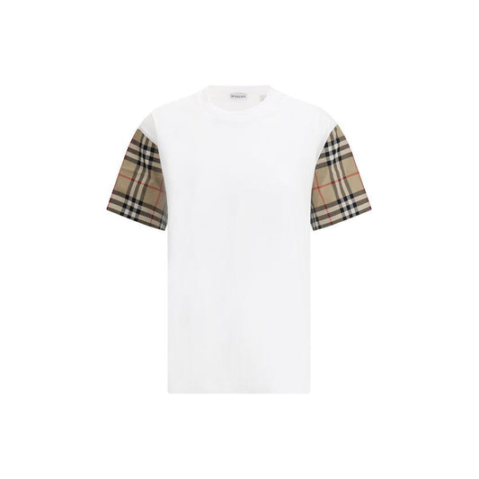 Burberry Check Archive Sleeve T-shirt Burberry White Smoke