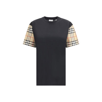 Burberry Black Cotton T-Shirt