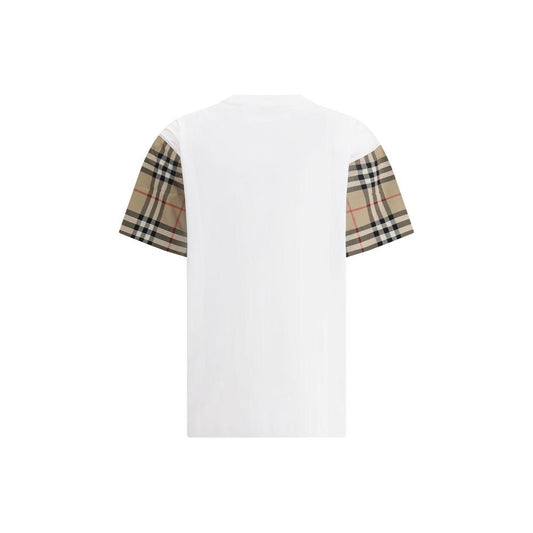 Burberry Check Archive Sleeve T-shirt Burberry Lavender