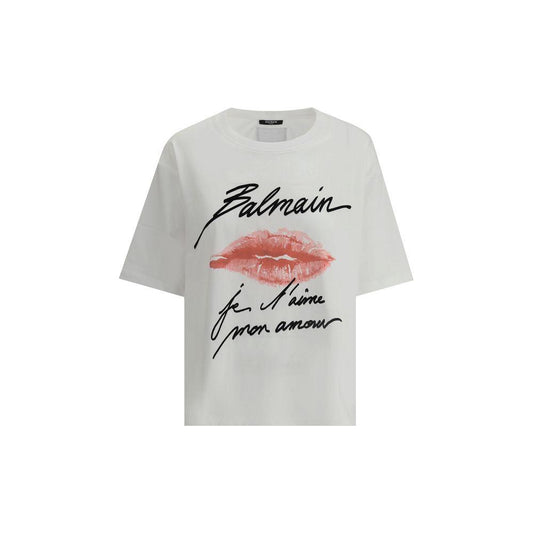 Balmain Kiss T-Shirt Balmain Gray