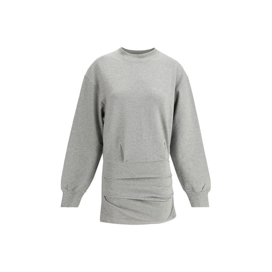 The Attico Mini Dress The Attico Dark Gray