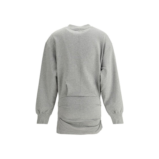The Attico Mini Dress The Attico Dark Gray
