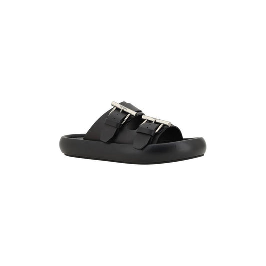 Alexander McQueen Alexander McQueen Leather Sandals AL-809960WIACT1064-EU40/US7 1728,72470364320,Alexander McQueen,Black,EU40/US7,EU41/US8,EU42/US9,Men,Men - Shoes,New with tags,Sandals - Men - Shoes,Shoes