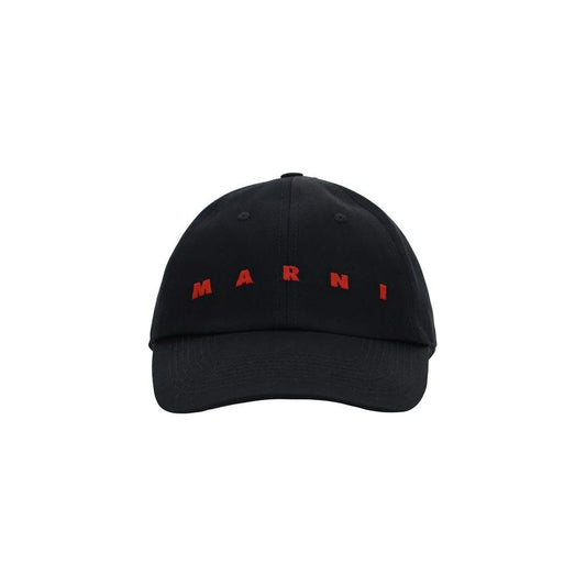 Marni Baseball Hat Marni Black
