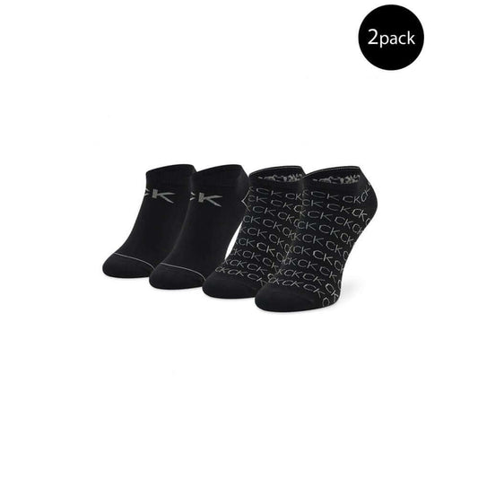 Calvin Klein Black Cotton Tights & Sock