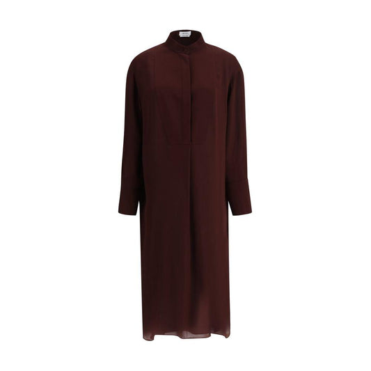 Alexander McQueen Chemisier Dress Alexander McQueen Black