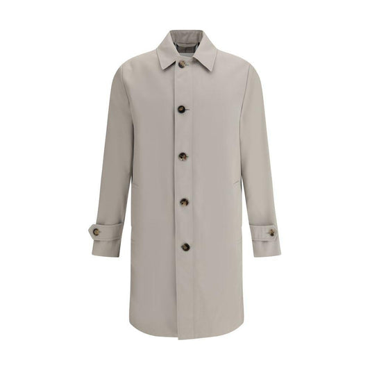 Burberry Burberry Breasted Coat BU-8104735C1761-IT50 | L 1728,72470364320,Burberry,Clothing,Gray,IT48 | M,IT50 | L,Jackets - Men - Clothing,Men,Men - Clothing,New with tags