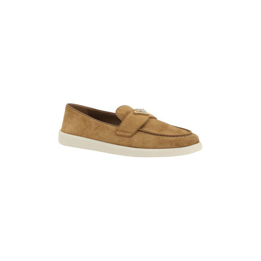 Prada Prada Loafers PR-1D222NFB0253LOLF0401-EU37.5/US7.5 1728,72470364320,Brown,EU37.5/US7.5,Flat Shoes - Women - Shoes,New with tags,Prada,Shoes,Women,Women - Shoes