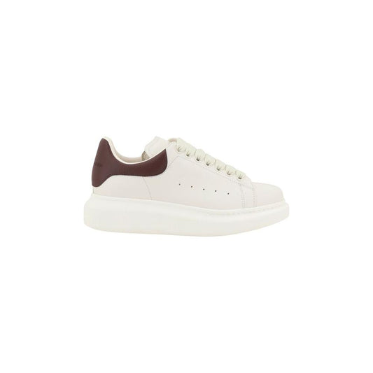 Alexander McQueen Leather Sneakers Alexander McQueen Antique White