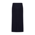 Giorgio Armani Blue Cotton Skirt GIGW000244TE11143UB112BB-EU44-FBB-317