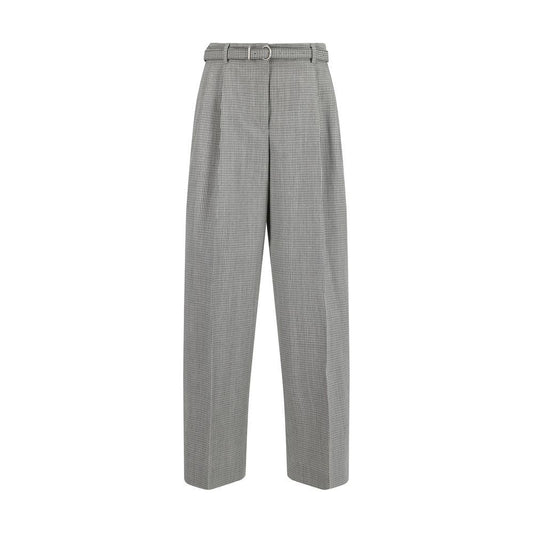 Jil Sander Virgin wool Pants Jil Sander Light Slate Gray
