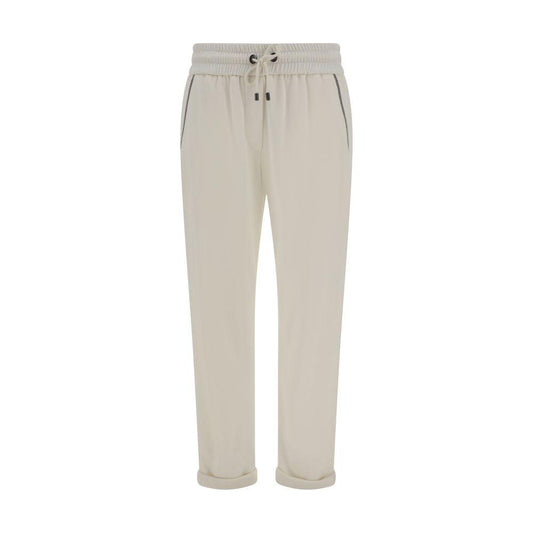 Brunello Cucinelli Pants with embellishments Brunello Cucinelli Gray