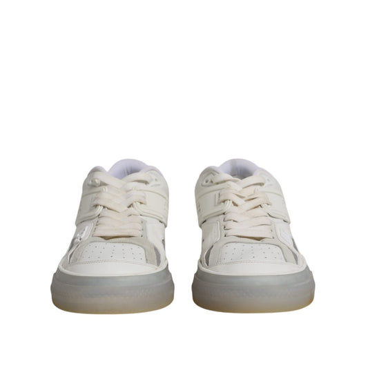 Dolce & Gabbana Dolce & Gabbana White DG Logo CUSTOM 2.Zero Sneakers Shoes MV6617-44