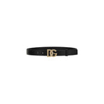 Dolce & Gabbana Leather Belt DO-BE1447AW57680999-80 CM / 32 INCHES