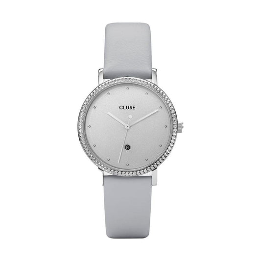 Cluse Cluse Gray Leather Watch CLCL63004AC 1728,67434610848,Cluse,Gray,New with tags,Watches,Watches for Women - Watches,Women