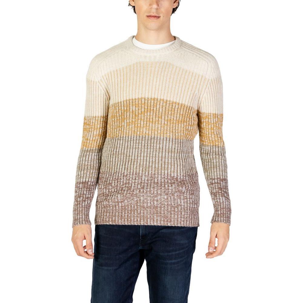 Hydra Clothing Beige Marabou Sweater HY-15713800127-IT44 | S