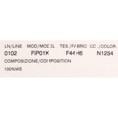 优雅灰色羊绒高腰裤