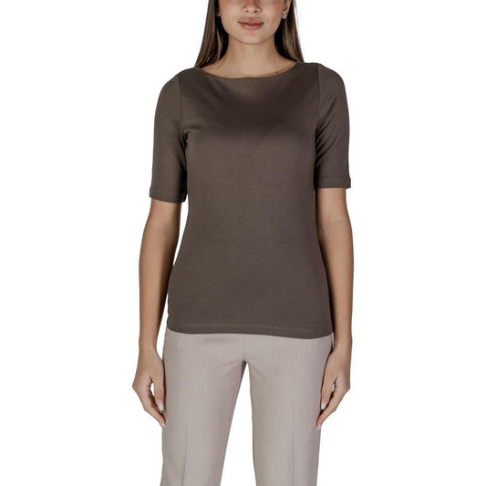 Street One Gray Cotton Tops & T-Shirt