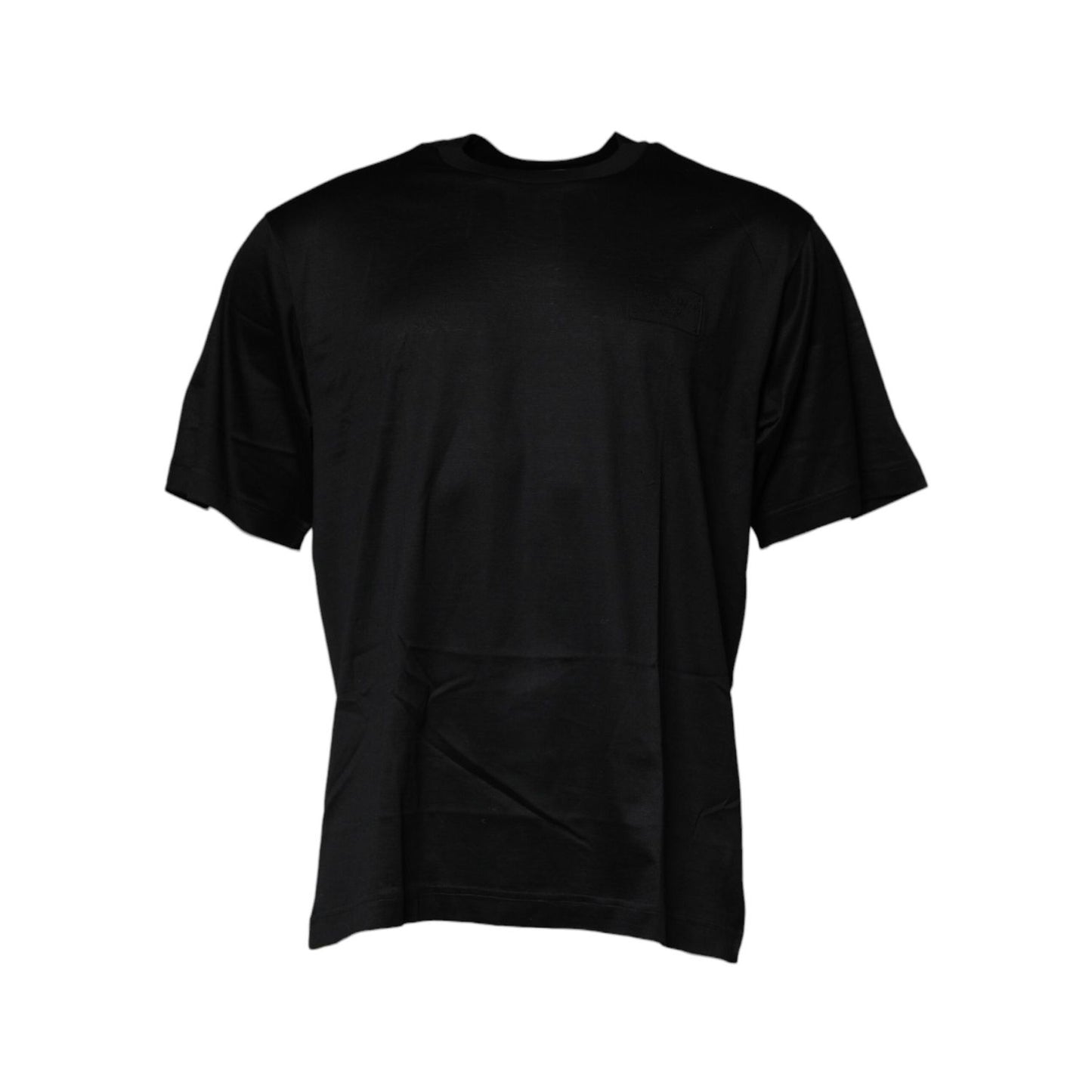 Dolce & Gabbana Black Crew Neck Short Sleeve T-shirt