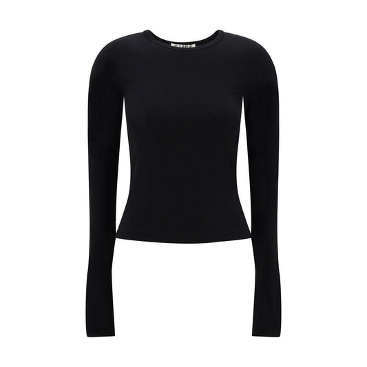 Éterne Éterne Long-Sleeve Top TE-CB36303BLK-M 1728,72470364320,Black,Clothing,L,M,New with tags,Tops & T-Shirts - Women - Clothing,Women,Women - Clothing,Éterne