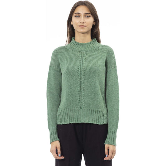 Alpha Studio Sweaters Sweaters Alpha Studio Slate Gray
