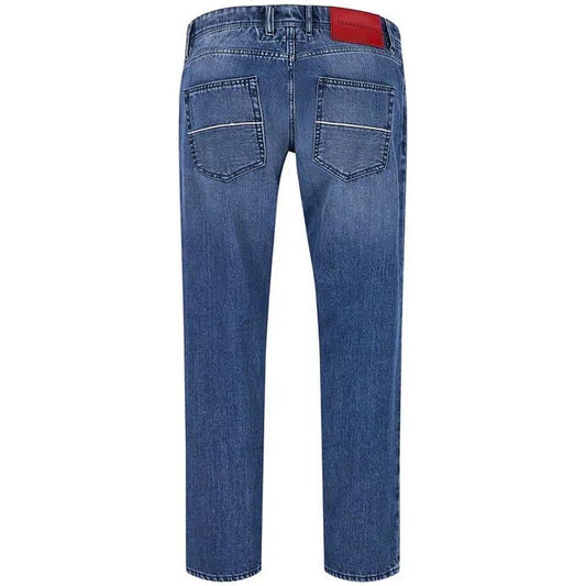 Tramarossa Blue Cotton Jeans & Pant