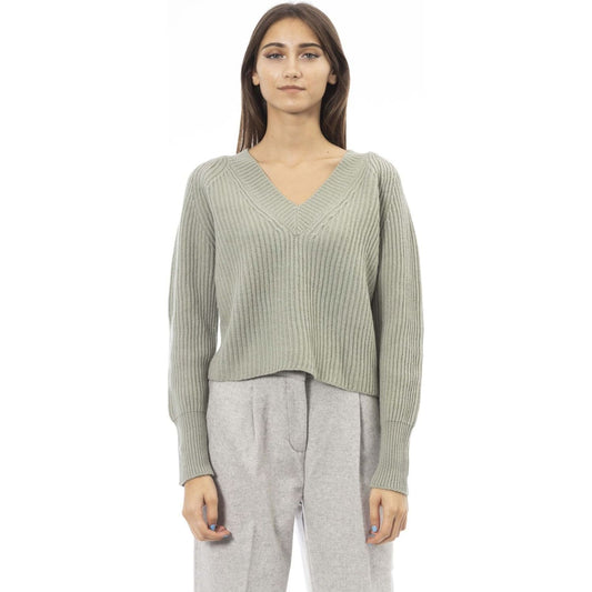 Alpha Studio Sweaters Sweaters Alpha Studio Gray