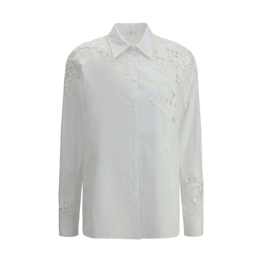 Ermanno Scervino Ermanno Scervino Embroidered Shirt ER-D462K338BQP10601-IT44 | L 1728,72470364320,Clothing,Ermanno Scervino,IT42 | L,IT44 | L,New with tags,Shirts - Women - Clothing,White,Women,Women - Clothing