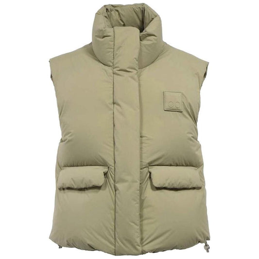 Moose Knuckles Green Nylon Vest MO-14452-XS