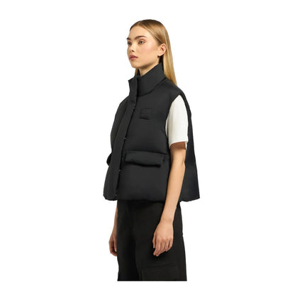 Moose Knuckles Black Nylon Women Vest