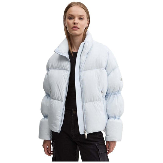 Moose Knuckles Light Blue Nylon Women Jacket