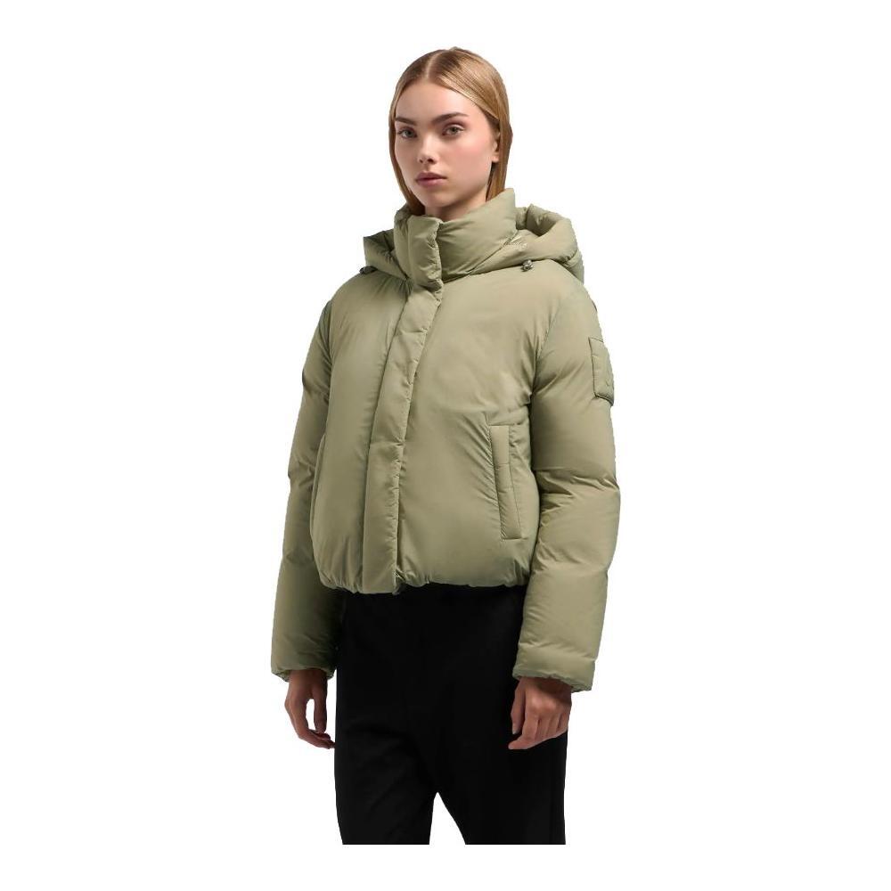 Front view with bag zipped and handles upright.