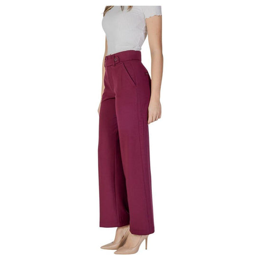 Street One Purple Viscose Jeans & Pant