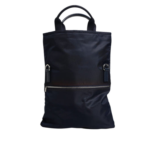 Dolce & Gabbana Dark Blue Nylon Shoulder Baby Tote Diaper Bag BAG4184